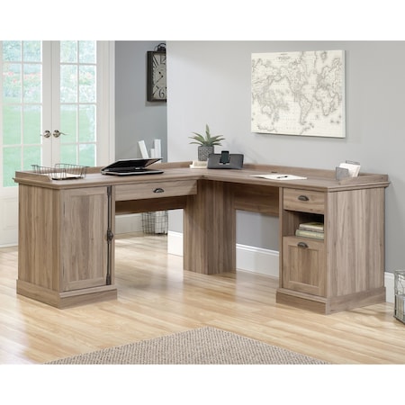 Sauder 68.9 in D X 31.85 in H, 68.9 in W X Engineered wood 418270